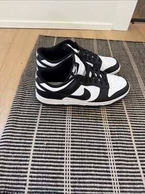 Men’s Nike Dunk Low in Black and White